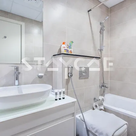 Staycae Holiday Homes - Carson Towers دبي المظهر الخارجي الصورة